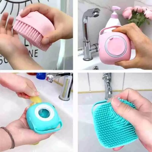 Random Color Mini Bath Brush