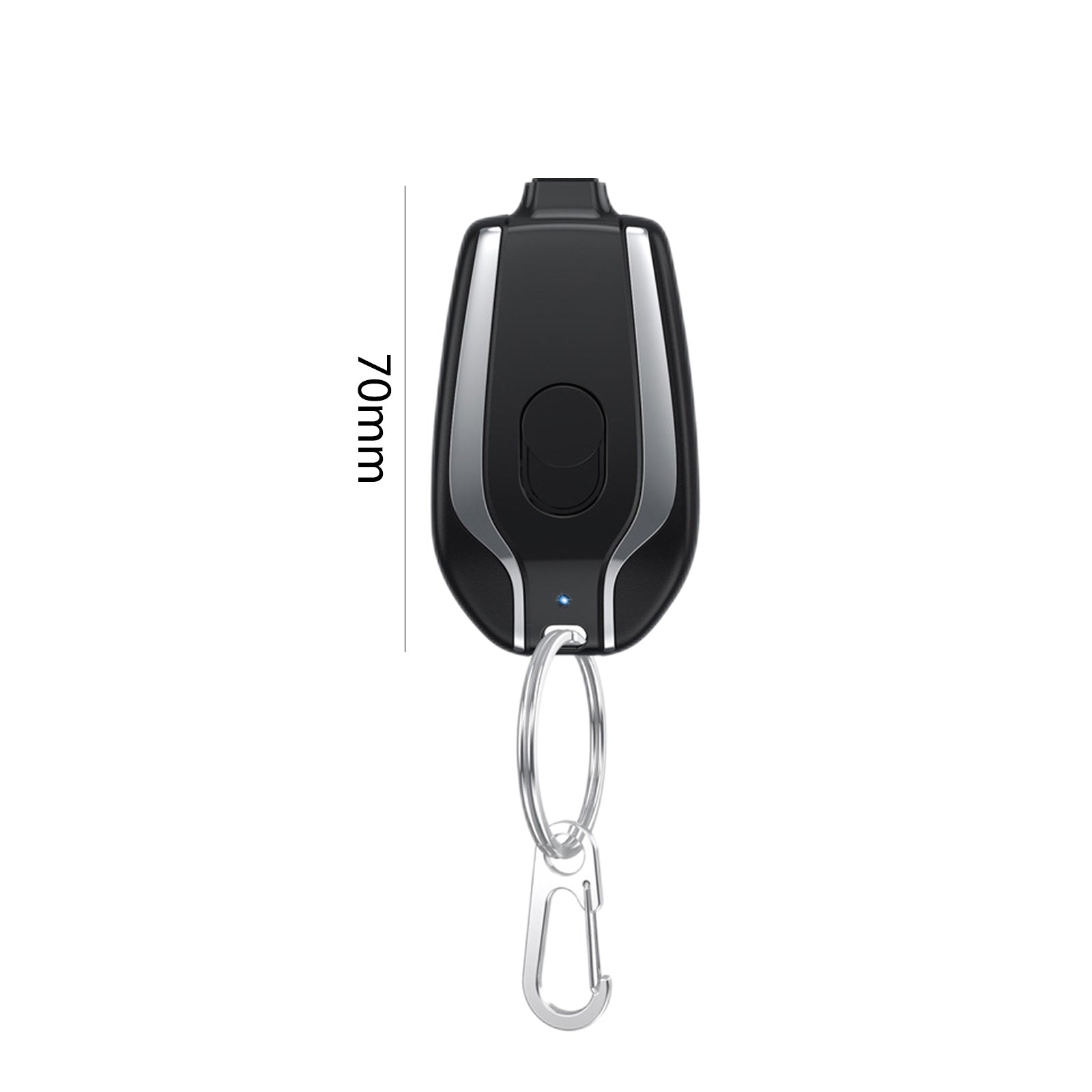 Mini Keychain Power Bank: Fast Charging Emergency Charger